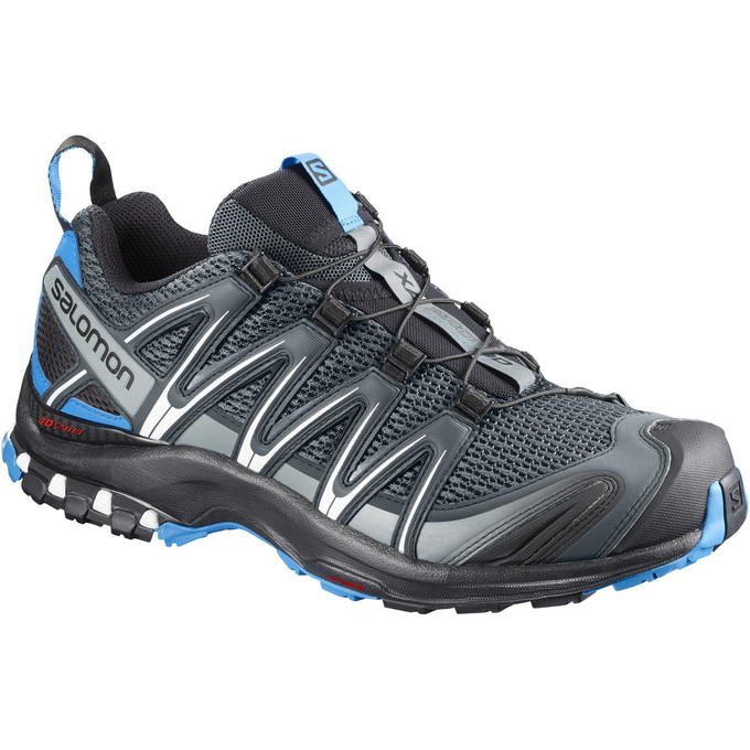 Zapatillas Trail Running Salomon Hombre Plateadas / Negras - Salomon Argentina XA PRO 3D ,132084-FMX